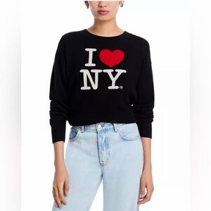 Bloomingdale’s Exclusive: I ❤️ NY AQUA Cashmere ILNY Sweater, 100% Cashmere